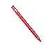 Produktbild Wokee ipad Stift Screen Touch Pen Stylus mit USB-Ladekabel für Apple iPad 2 3 4 Mini Pro & Air 2.3mm Stiftspitze-Aluminium-Legierung-Eingebauter Akku, Aufladen über USB-Anschluss (Rot)