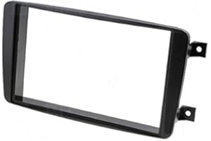 CARAV Façade d'Autoradio Double DIN 40-108 pour Mercedes Benz Classe C (W203), CLK (W209), G (W463), Vito (W639), Viano (W639) - Compatible 2000-2006