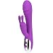 Produktbild NightLand Klitoris und G-Punkt Vibratoren, Rabbit Silikon Vibrator mit Dual Motor, 7 Vibrationsmodi, USB aufladbar(100% Wasserdicht, Violett)