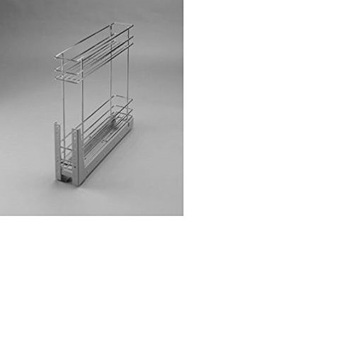 Nomet Gestell für Küchen-Unterschränke zum Herausziehen, schließt ganz