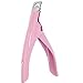 Teenxful Pink 3 Way Acrylic UV Gel False Nail Tip Clipper Cutter Nail Salon Manicure Art Tool