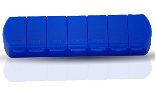 Tablettenbox-Pillenbox für 7 Tage – für zu Hause und Unterwegs - 5