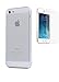 Produktbild Apple iphone 5/5s/SE Hülle mit Schutzfolie,Ultra-slim Transparent Soft TPU Wasserdicht Shockproof Anti Slip Protection Case Handyhülle,Thin Kristall Silicone Clear Case Durchsichtig Weichem Silikon Tasche für iphone 5/5s/SE 4.0 Zoll-[transparent weiß]+Panzerglas Folie/Displayfoile/Displayschutzfolie