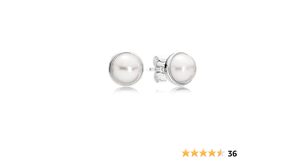 pandora orecchini perla