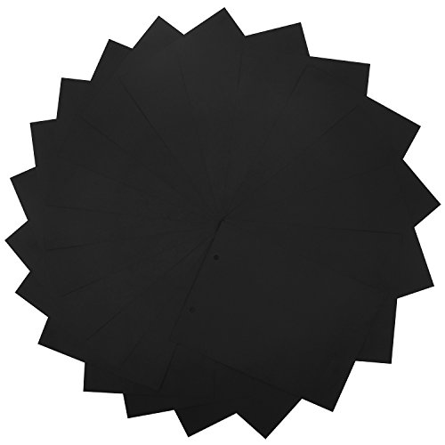 Firbon Álbum de Fotos Recuerdos de la Vendimia para la Boda, Compromiso, Baby Shower, Cumpleaños (Negro1)