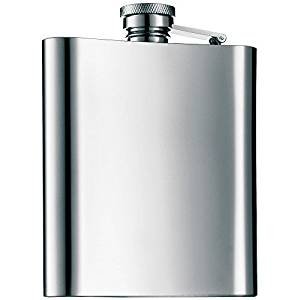Fiaschetta da 7 oz /196ml in Acciaio Inox, Per Liquori Whisky e Alcolici, Tappo avvitabile by DELIAWINTERFEL