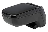Kunstleder & ABS-Kunststoffe. ARMSTER V00890 Spezifische Schwarze Armlehne, FIAT 500 2016