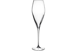 Luigi Bormioli Atelier Set Calici per Prosecco/Champagne, Vetro, 6 Unità (Confezione da 1), 9.25 fl oz
