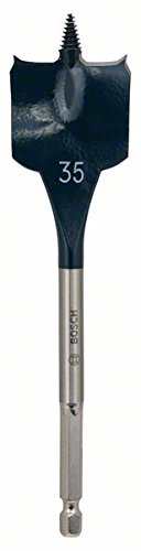 Bosch Pro Flachfräsbohrer Self Cut Speed mit 1/4″-Sechskantschaft (Ø 35 mm) - 2