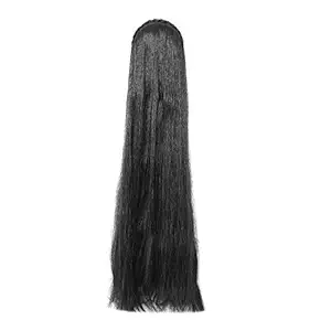 Generic Hair Band Long Shiny Straight Hair Extension Wig for Women and Girls 30 inch