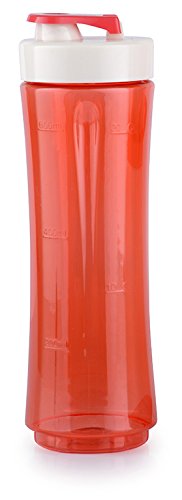 Standmixer Universalmixer Smoothie Mixer Blender Zerkleiner Ice Crusher 300 Watt Farbe Rot 2 Trinkflaschen - 5