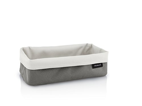 blomus 68898 Ara Korb, Stoff, sand-taupe, 23 x 12 x 9,5 cm