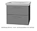 Produktbild PELIPAL Solitaire 9005 SET V125-2L: Keramik Waschtisch Villeroy & Boch Avento, Weiß + Unterschrank /