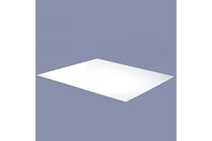 Materia Prima Cartón Pluma para Maquetas, Letreros y Soportes. Plancha de Poliestireno Expandido de Fácil Corte. Foamboard Multiusos. (Blanco, 5 mm de grosor, 100x70 cm (Pack de 2))