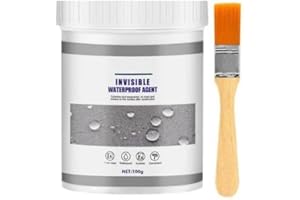 TINCAI Transparent Waterproof Coating Agent,100g Invisible Waterproof Agent,Waterproof Insulation Sealant,Super Strong Waterproof Anti-Leakage Agent for roof,patio,bathroom,floor
