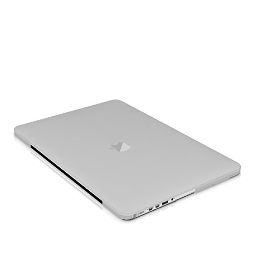 kwmobile Hardcase Laptop Hülle für Apple MacBook Pro Retina 13″ (ab Ende 2012) – Matt Transparent dünne gummierte Schutzhülle Cover Case Tasche - 9