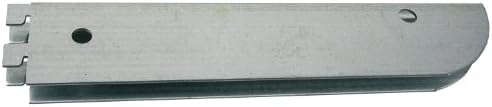 Knape & VogtJohn Sterling Fast-Mount Double Slot Shelf Bracket, 10-inch, Galvanized, BK-0102, Steel, Silver