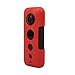Produktbild Dkings Insta360 ONE X mit exklusiver Hülle - 360-Grad-Bewegungskamera - Kompatibel mit Apple iPhone und Android,Insta 360 ONE X Sport Panorama-Kamera-Silikonhülle,Kameraschutz-Silikonhülle (Red)