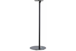 PureMounts PM-SOM-060 Compatible con SONOS One y SONOS Play: 1 ™, Altura: 716 mm, gestión de Cables integrada, Capacidad de Carga: 3 kg, Negro