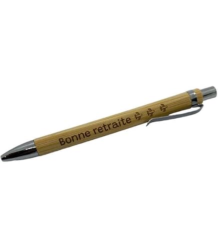 Lot De 2 Stylos à Bille Rétractables Noirs Personnalisables - Design Axolotl, Longueur 13.5cm, écriture Fluide - 6