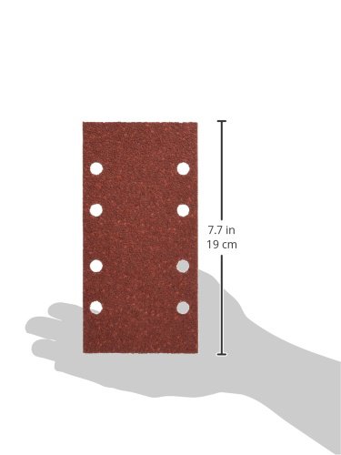 Bosch DIY 25tlg. Schleifblatt-Set verschiedene Materialien für Schwingschleifer (Körnung 40/60/80/120, 8 Löcher) - 5