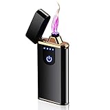 feuerzeuge bedrucken ★ Neuestes USB Feuerzeug: Im Gegensatz zu normalen, elektrischen Feuerzeugen, hat das Feuerzeug einen Touchscreen. Mit Hilfe der Touch-Taste, wird die Zündung aktiviert. Dieses Feuerzeug ist sehr cool und kann sogar im Wind entzündet es Zigaretten, Papier, Kerzen und andere brennbare Materialien.