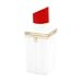 Imported Acrylic Lipstick Shape Evening Handbag Clutch Party Purse Chain Bag White RS.900.00