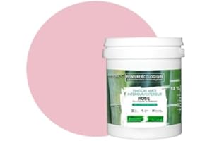 BOX DECO COULEURS Peinture naturelle écologique intérieur extérieur aspect mat Natura - 1L, Rose
