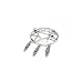 Adeby(TM)1 Pc Women Fashionable Sexy Sun Nipple Ring Body Ring Piercing Jewelry