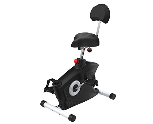 Preisvergleich Produktbild Euroseats Ventoux Schreibtisch Bike, schwarz / weiß