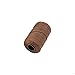 HAIR EXTENSIONS WEAVE / WEFT THREAD BLACK BROWN COTTON (Brown (400Yards))