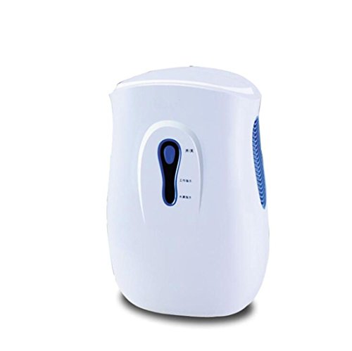 Powerful Small-Size 1500ml Home Air Dehumidifier for Smaller Room, Basement, Attic, Boats