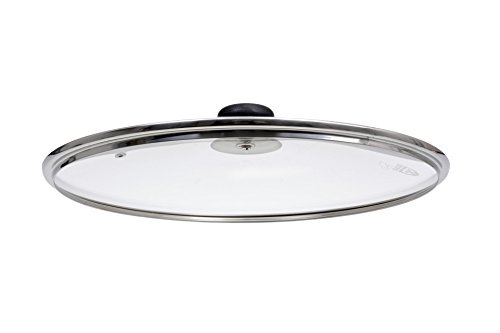 GRÄWE® Glasdeckel 28 cm mit Edelstahlring - 2