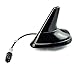 Produktbild Watermark WM-9040C Shark Antenne Dachantenne COMA Stecker Golf 3 Passat 35i Polo 6N Punto Panda Stilo Bravo 500C, Piano schwarz