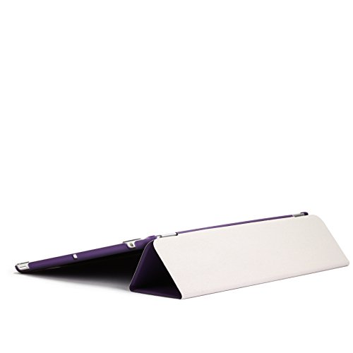Original Urcover® iPad Air 2 ( 2014 Version – 6.Generation) Smart Cover Case Etui Schutz Hülle mit Sleep/Wake & Ständer Funktion inkl. Displayschutzfolie und weiteres Zubehör – Lila - 4