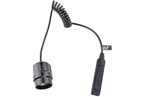 TrustFire 3T6 RT3T6 - Linterna con mando a distancia, interruptor de cable, cable en espiral