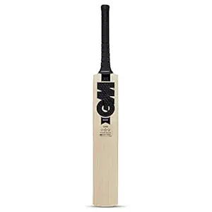 GM Noir 333 English Willow Cricket Bat for Men and Boys | Short Handle | Ready to Play | Lightweight | Free Cover |