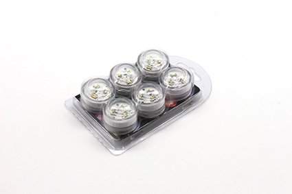 Preisvergleich Produktbild LED Teelichter, 12 Stück, warmweiss,wasserdicht,batteriebetrieb... CR 2032