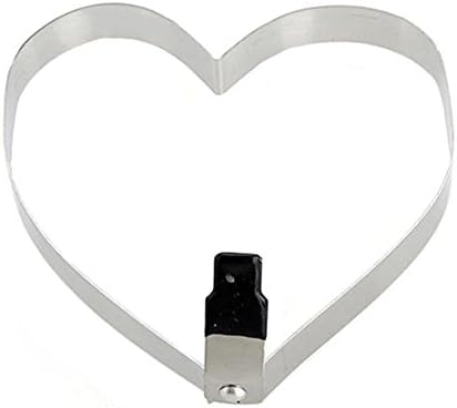 Stainless Steel Love Heart Egg Frying Mould Ring Breakfast Pancake Mold Frame