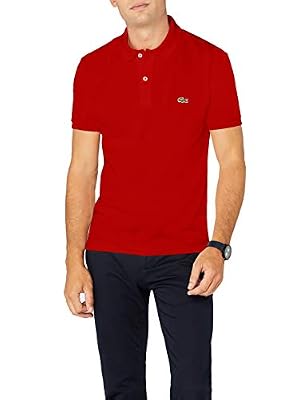 Lacoste - PH4012 - Polo - Homme - Rouge (Rouge) - FR: 4 (Taille Fabricant: M)