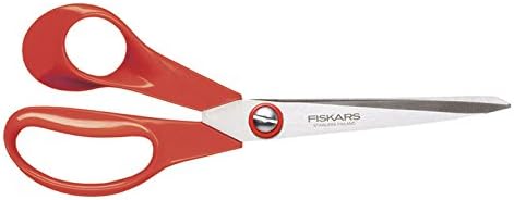 Advanced Fiskars Left Handed General Purpose Scissors 210mm Long [Pack of 1] --