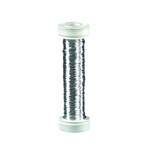 efco 22 333 91 - Alambre para bisutería, Color Plateado