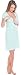 Italian Fashion IF Women's Nursing Nightdress Cindi Mama 0114 (Mint, XL)