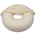 Produktbild Sitzring m. Frotteebezug. 45cm Durchm. x8cm, weiß, Anti-Dekubitus-Sitzkissen