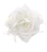 Zac's Alter Ego® Glitter Hair Rose with Feathers on Clip, Elastic & Brooch Pin