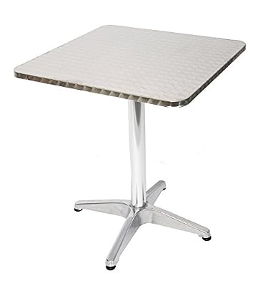 Mendler Table de bistro M28, set de tables de jardin, rectangulaire, 60cm