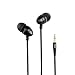 Produktbild Fulltime E-Gadget In Ear Kopfhörer, ES-Q2 Kopfhörer Super Bass Geräuschisolierung Kopfhörer Für iPhone Samsung Android Smartphones Handy Mp3 Mp4 (Schwarz)