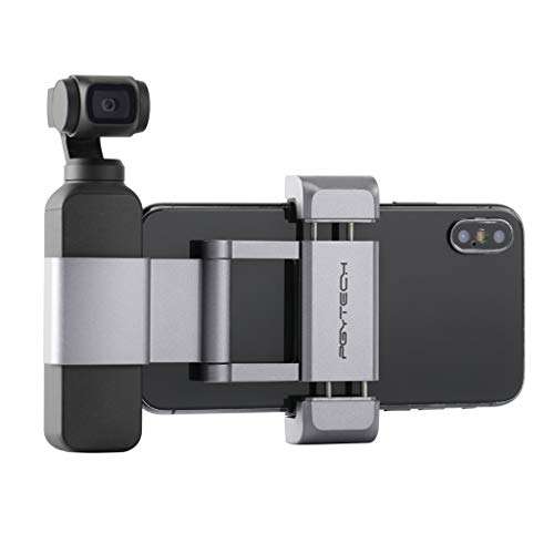 Preisvergleich Produktbild Mobiltelefon Fixiert Halterung Anzug PGYTECH Schnell Veröffentlichung Festsetzung Halterung Für DJI OSMO Pocket Phone Holder Adapter Wird für das Upgrade von DJI-Taschensarg verwendet (Silber)