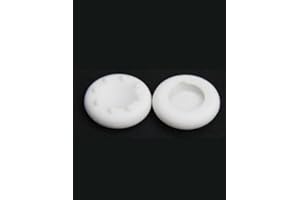 NEWNIU(TM) 2 pcs Controller Thumb Joysti stick Grip Analogue silicone caps for Playstation 3(PS3)/PS4/ Xbox 360/Xbox one Controllers (White)