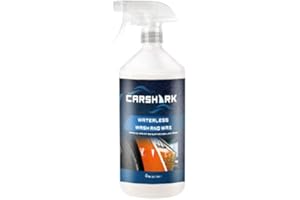Assured Products CARSHARK - Waterless Wash and Wax - 1L with trigger spray - Cleans and polishes without the use of water